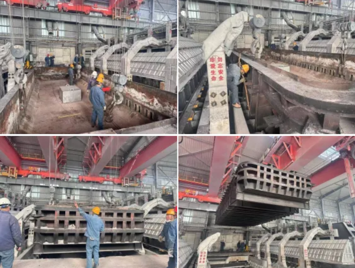 春天里最美的“战斗”——工投公司电解槽大修侧记