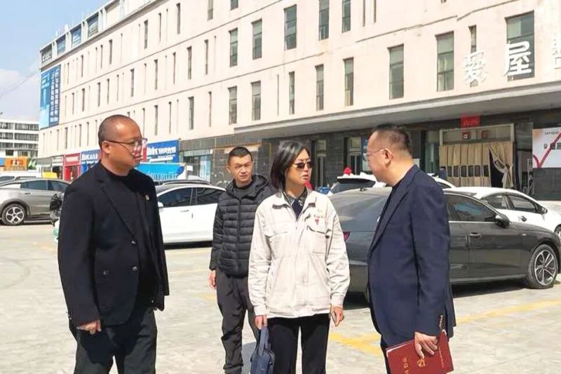 集团党委书记、董事长刘玲赴现代物流公司调研