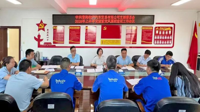 汽贸公司党支部召开2026年上半年党建暨党风廉政建设工作会议
