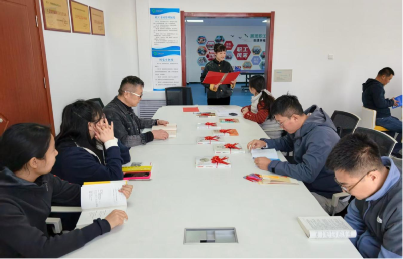 朝开公司联合现代物流公司举办 “4·23”世界读书日主题活动